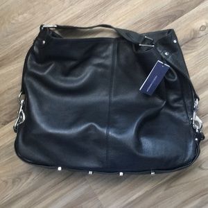 NWT Rebecca Minkoff Nikki Hobo Bag Large Silver